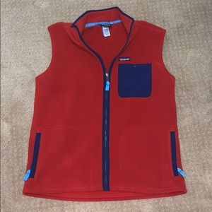 Men’s Patagonia synchilla fleece vest